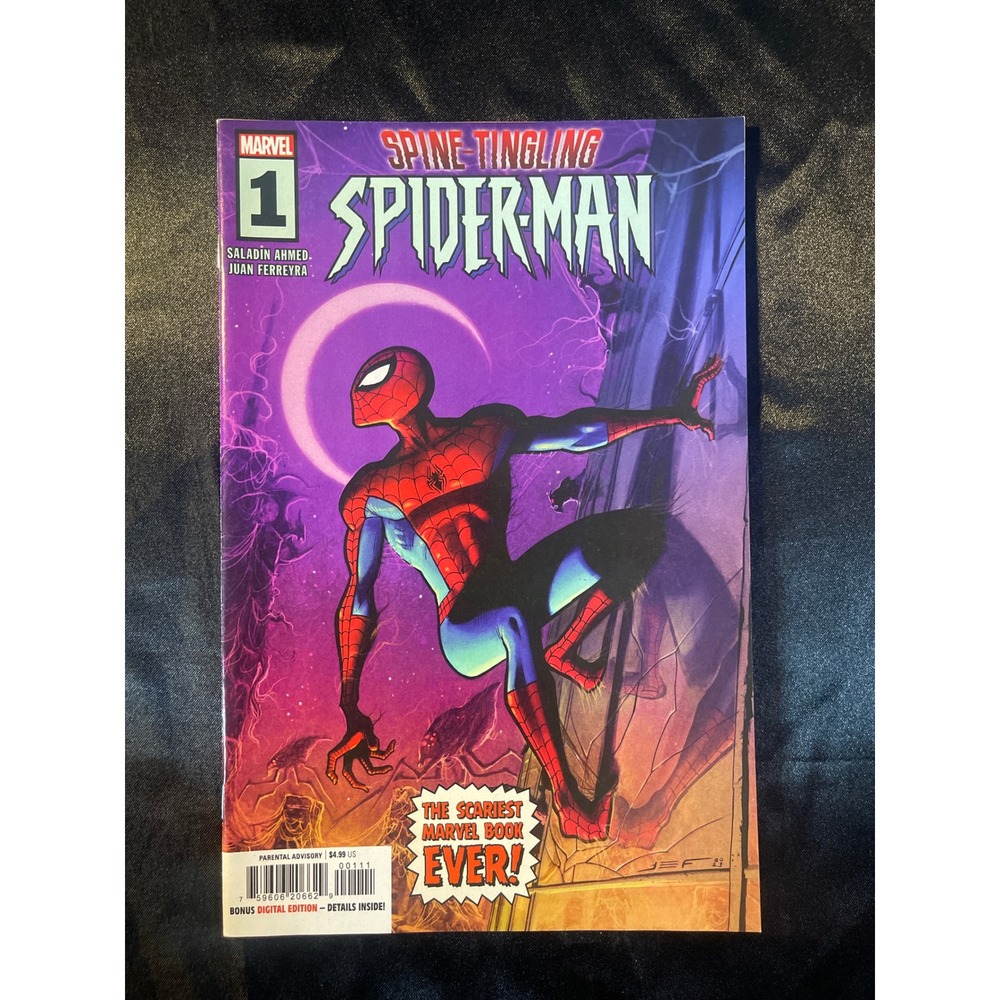 Marvel Spine-Tingling Spider-Man 1 Saladin Ahmed Juan Ferreyra Horror Comic 2023